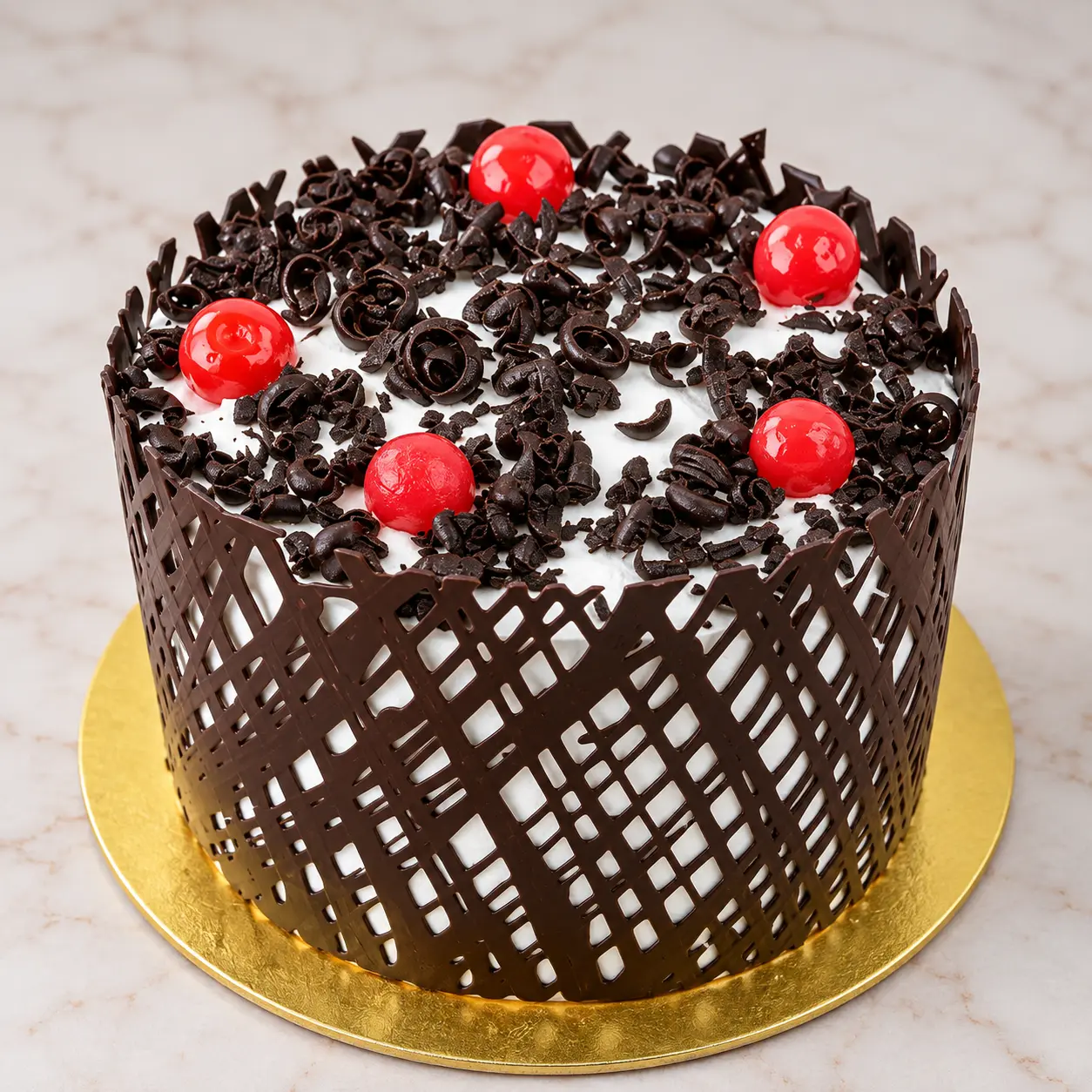 Black Forest 2 — 100% eggless cake at Cakes & Bakes Haldwani
