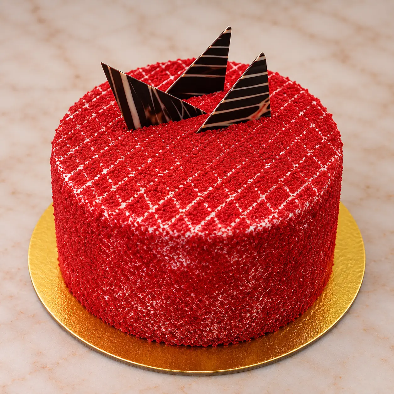 Red Velvet — 100% eggless cake at Cakes & Bakes Haldwani
