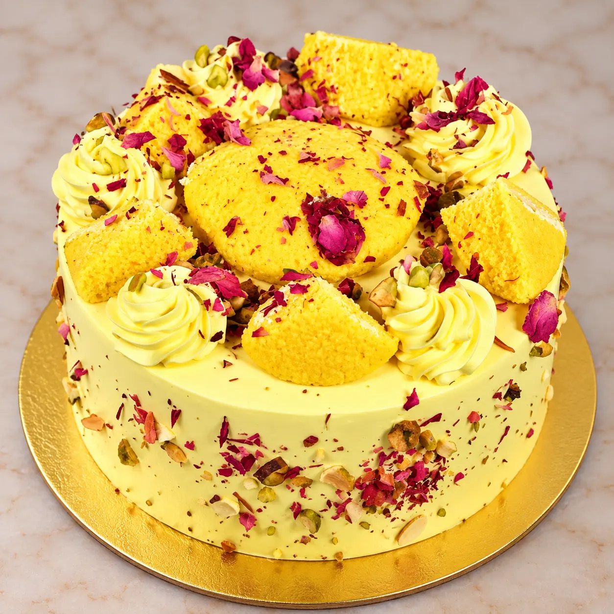 Rasmalai — 100% eggless cake at Cakes & Bakes Haldwani